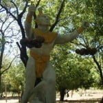 Monument to the indigenous resistance in the Ruins of León Viejo