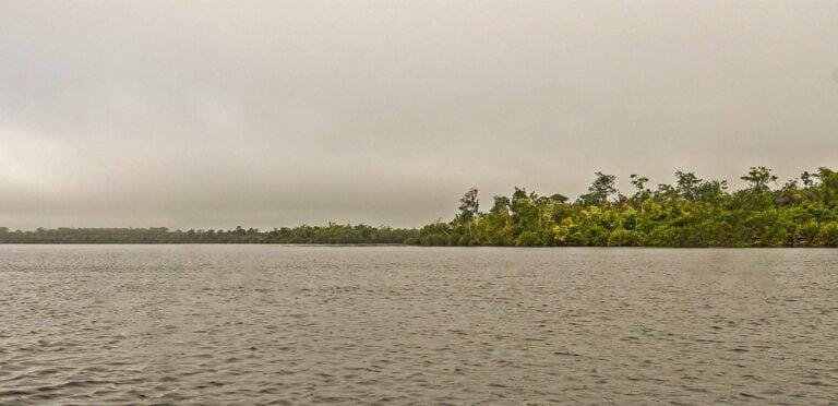 Fishing in Laguna de Perlas
